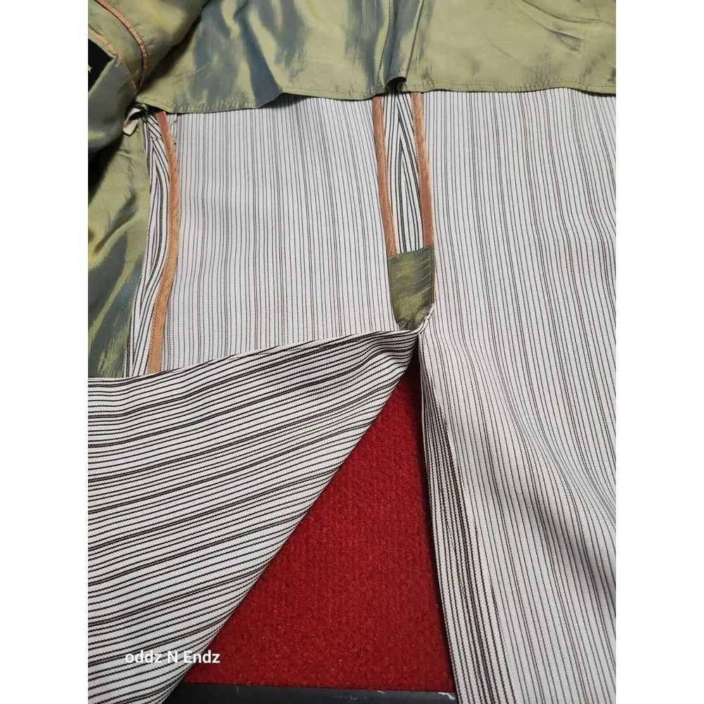 Niver‎ Western Wear Mens Striped Blazer Jacket 38